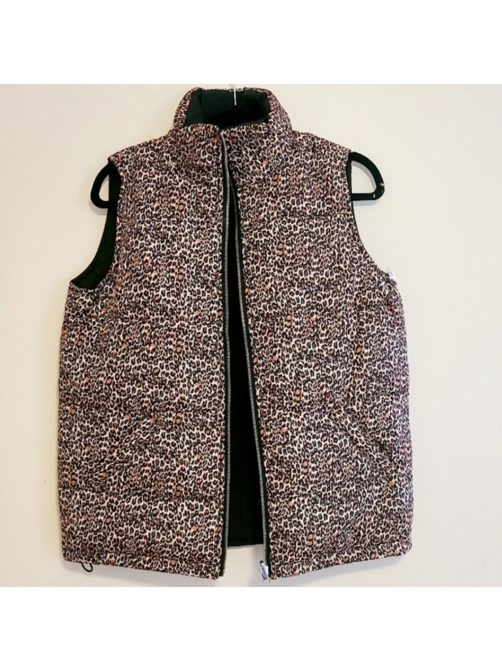 Kathy Did Reversible Puffer Vest Size S